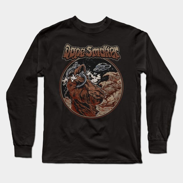 Dope Smoker Long Sleeve T-Shirt by BellyWise